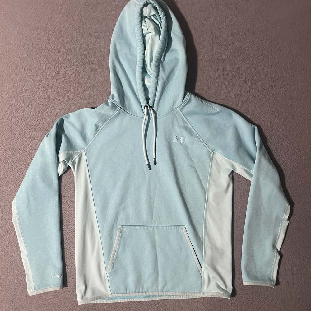 Under‎ Armour Womens Storm Hoodie Sweatshirt Turquoise Aqua Blue Size Small